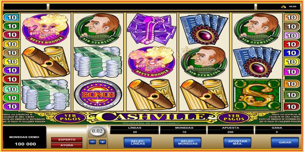 Игровой слот Cashville