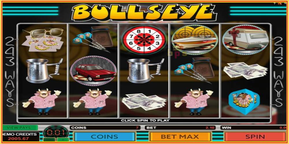 Spielautomat Bullseye