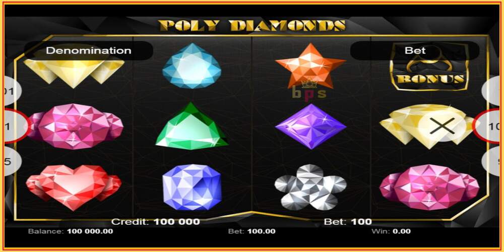 Игровой слот Poly Diamonds