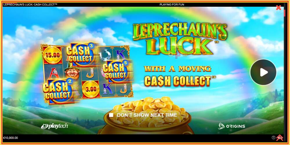 Игровой слот Leprechauns Luck Cash Collect Megaways PowerPlay Jackpot