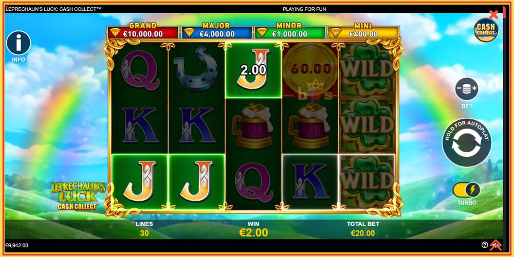 Игровой слот Leprechauns Luck Cash Collect Megaways PowerPlay Jackpot