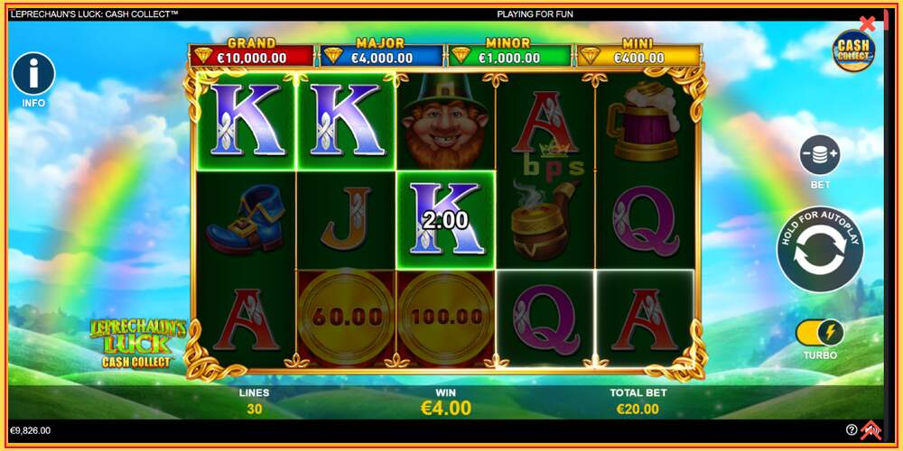 Игровой слот Leprechauns Luck Cash Collect Megaways PowerPlay Jackpot