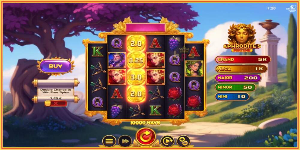 Игровой слот Aphrodites Fortune