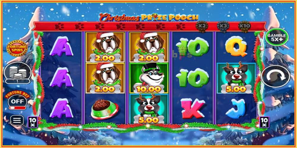 Игровой слот Christmas Prize Pooch