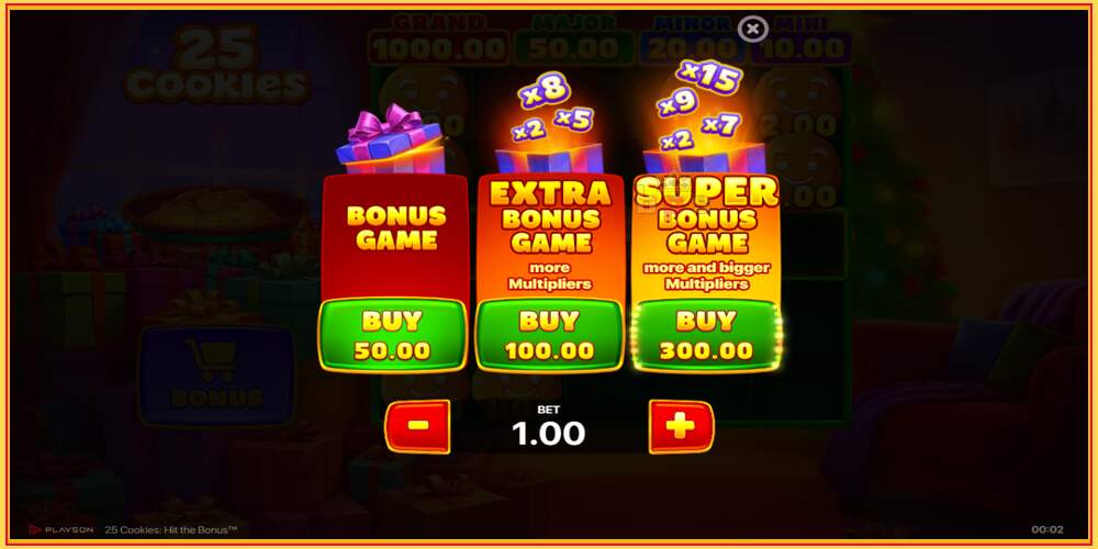 Игровой слот 25 Cookies: Hit the Bonus