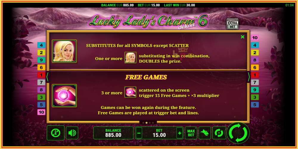 Игровой слот Lucky Ladys Charm Deluxe 6