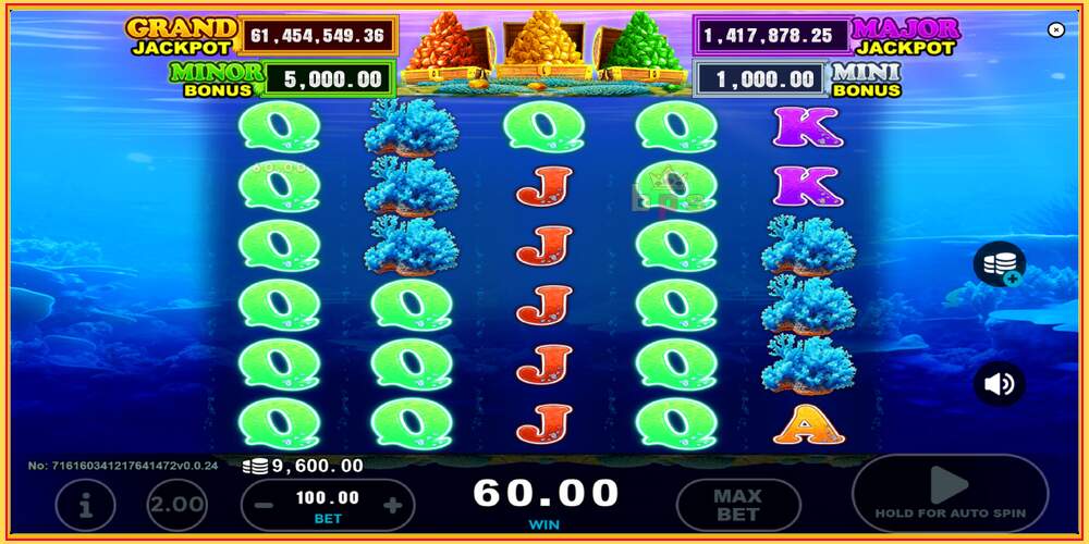 Игровой слот Clown Fish Treasure