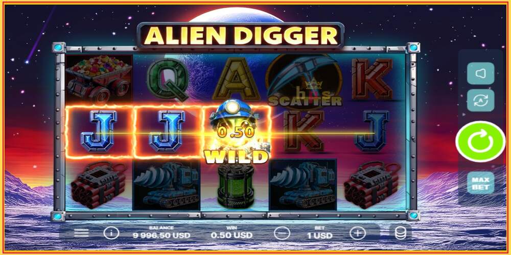 Игровой слот Alien Digger