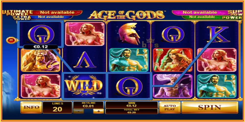 Игровой слот Age Of The Gods