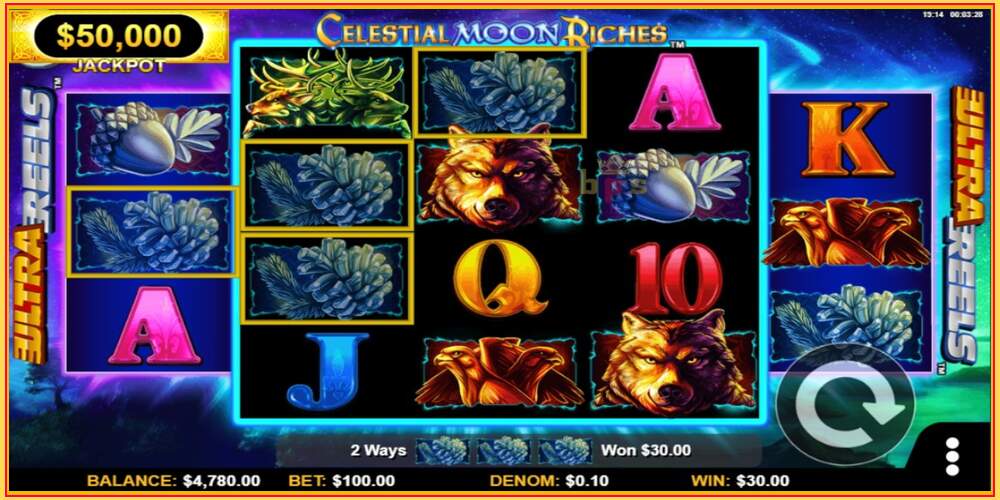 Spielautomat Celestial Moon Riches