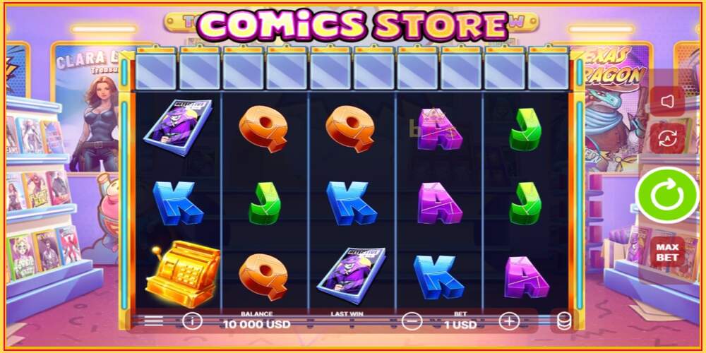 Игровой слот Comics Store