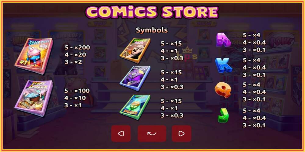 Игровой слот Comics Store