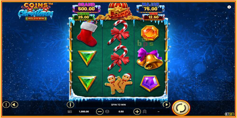 Игровой слот Coins of Christmas