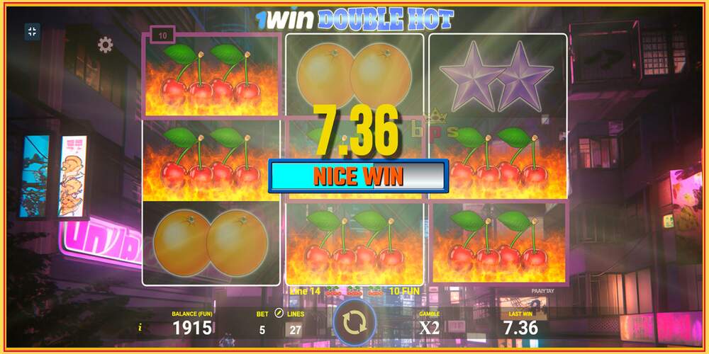 Игровой слот 1win Double Hot