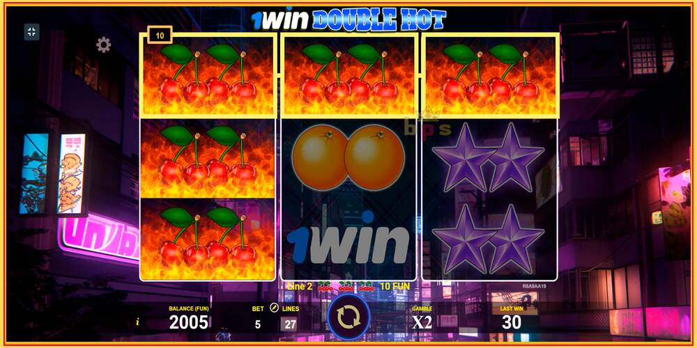 Игровой слот 1win Double Hot