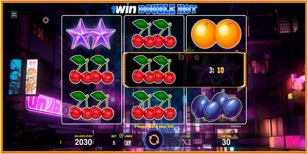 Игровой слот 1win Double Hot