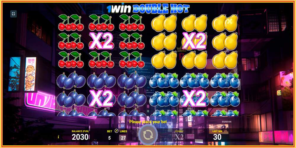 Игровой слот 1win Double Hot