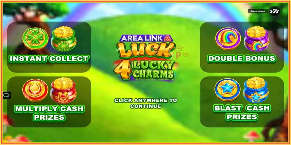 Spelslot Area Link Luck 4 Lucky Charms