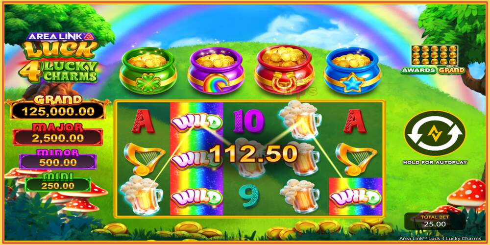 Spelslot Area Link Luck 4 Lucky Charms