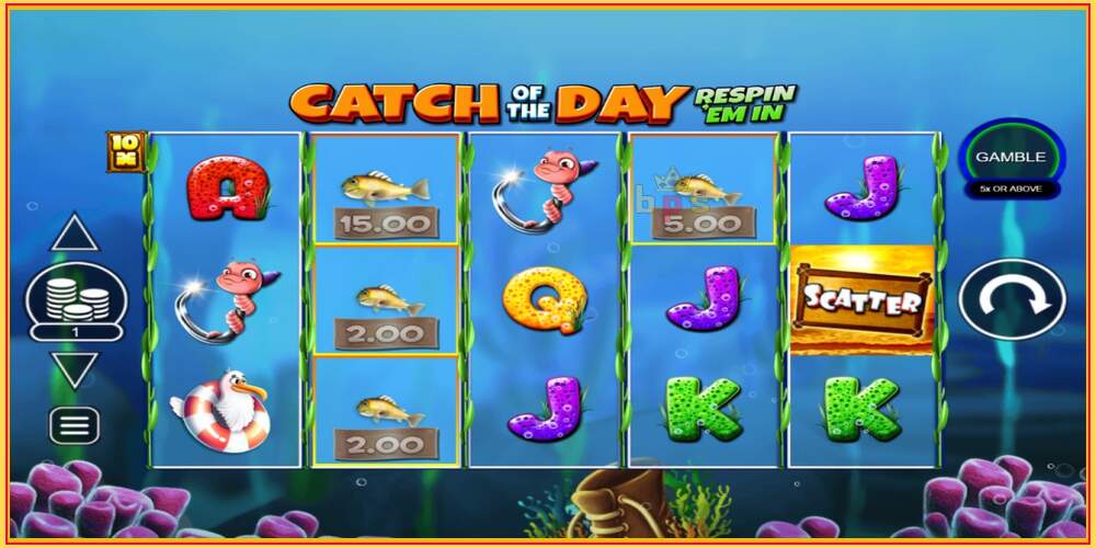 Игровой слот Catch of the Day Respin Em In