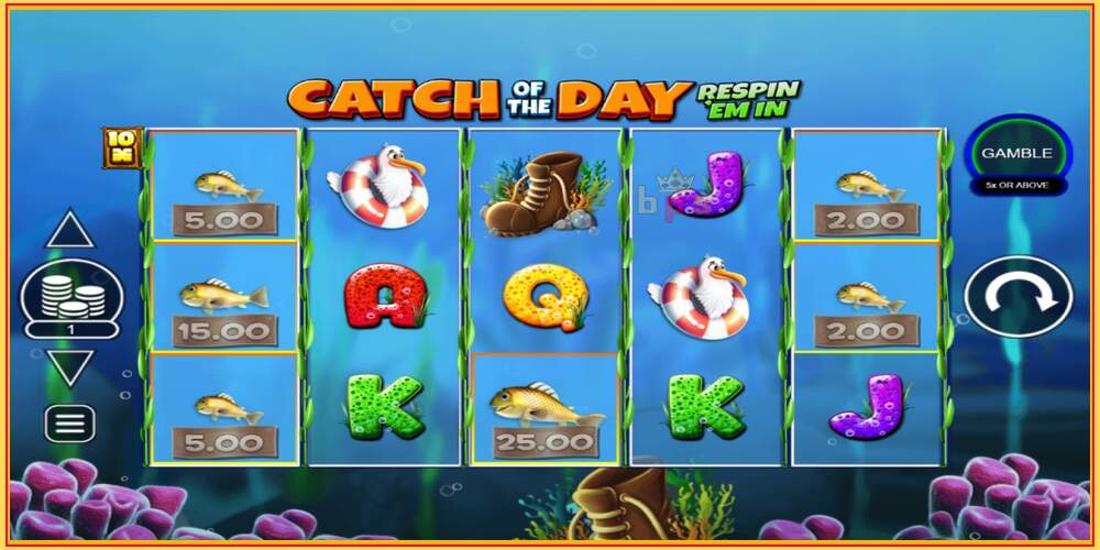 Игровой слот Catch of the Day Respin Em In