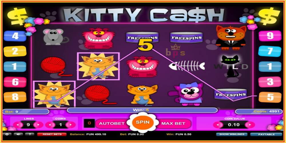 Játék slot Kitty Cash