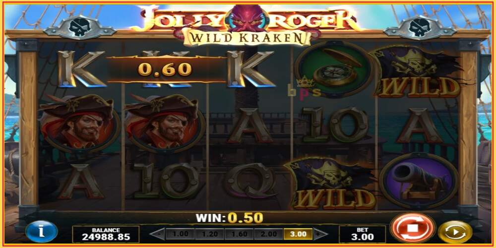 Igraći slot Jolly Roger Wild Kraken