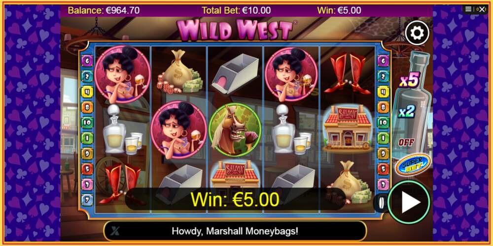 Игровой слот Wild West