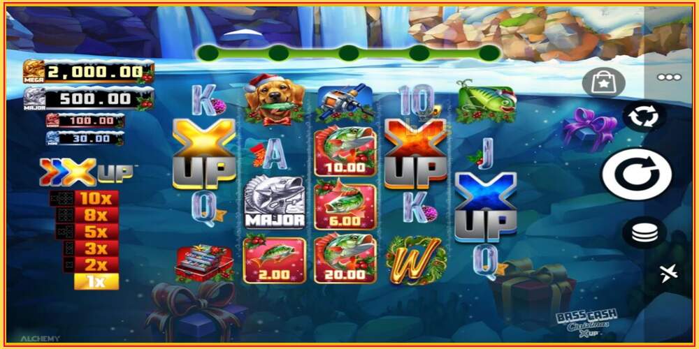 Игровой слот Bass Cash Christmas X UP