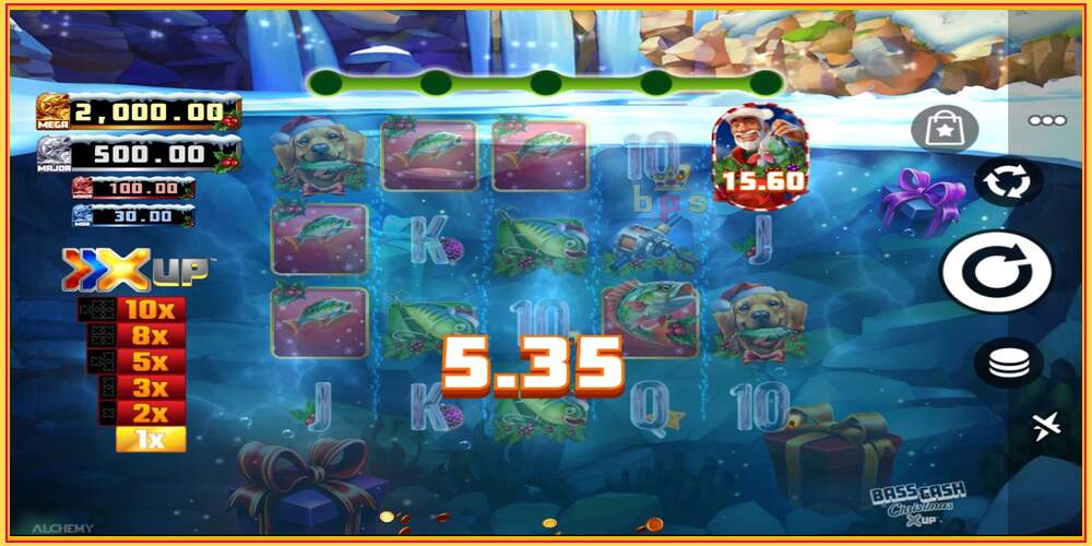 Игровой слот Bass Cash Christmas X UP