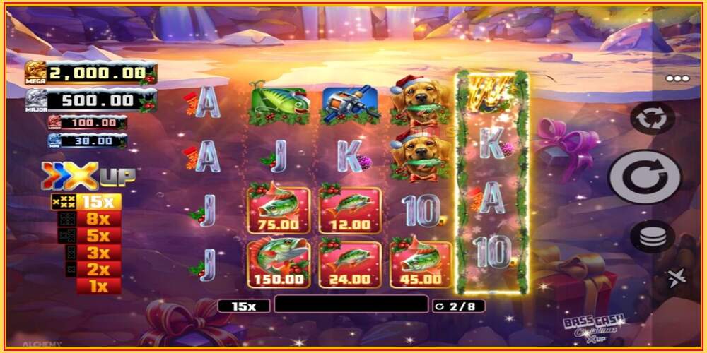 Игровой слот Bass Cash Christmas X UP