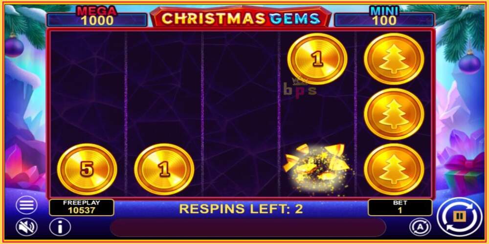 Игровой слот Christmas Gems Hold & Win