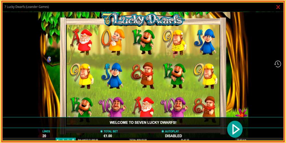 Игровой слот 7 Lucky Dwarfs