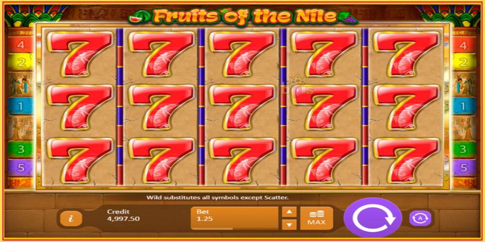 Spelslot Fruits of the Nile