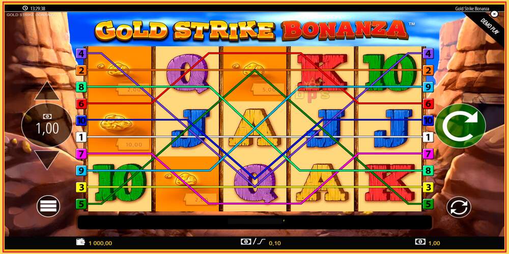 Игровой слот Gold Strike Bonanza