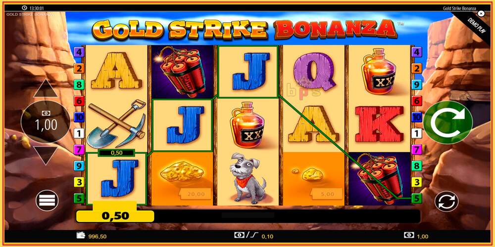 Игровой слот Gold Strike Bonanza