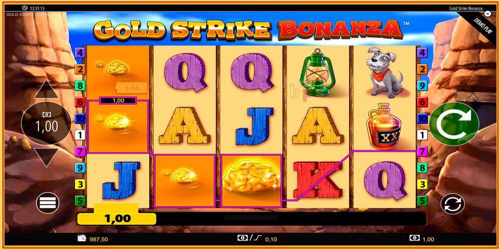 Игровой слот Gold Strike Bonanza