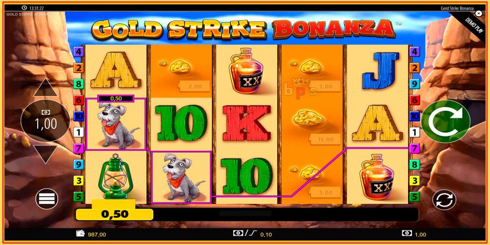 Игровой слот Gold Strike Bonanza