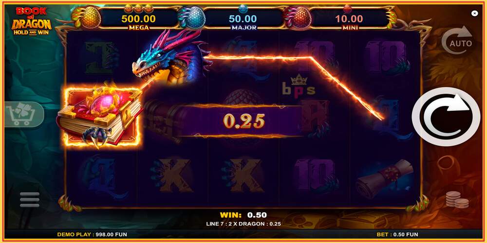 Игровой слот Book of Dragon Hold and Win