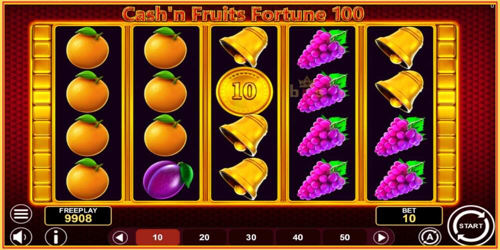 თამაშის სლოტი Cashn Fruits Fortune 100