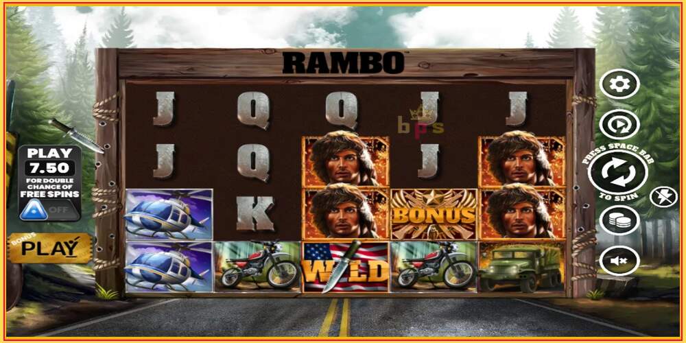 Игровой слот Rambo