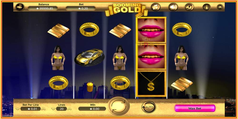 Игровой слот Booming Gold