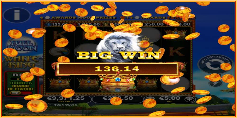 Utor za igru Full Moon: White King PowerPlay Jackpot