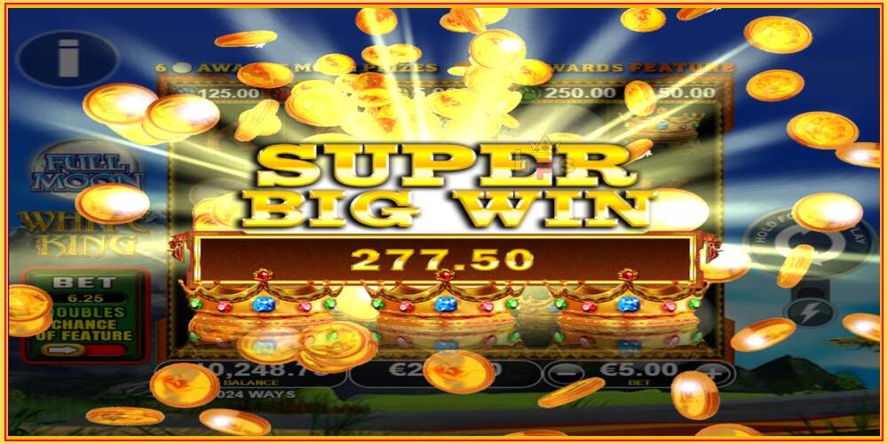 Utor za igru Full Moon: White King PowerPlay Jackpot