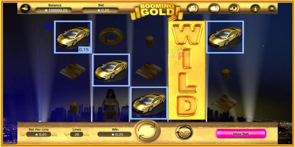 Игровой слот Booming Gold