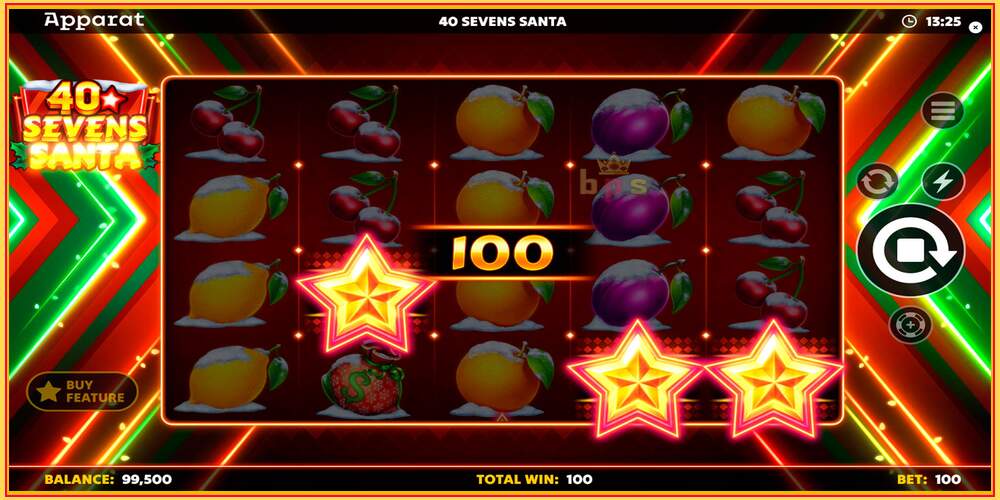 Игровой слот 40 Sevens Santa