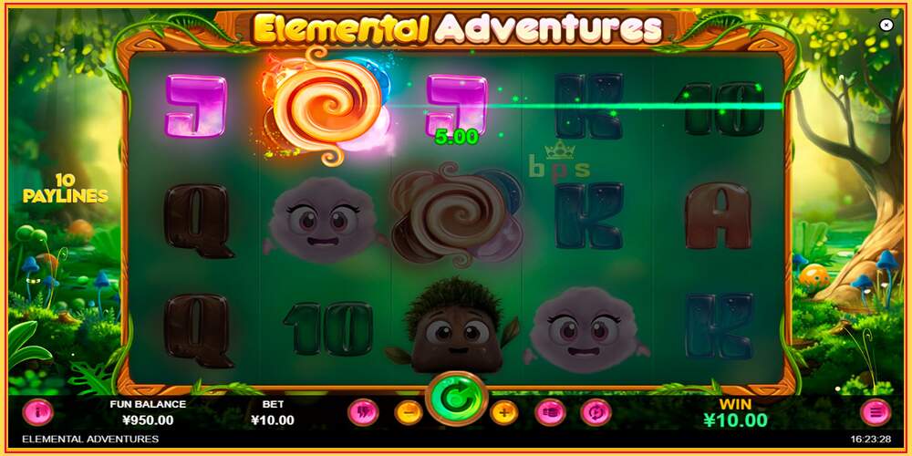 Игровой слот Elemental Adventures