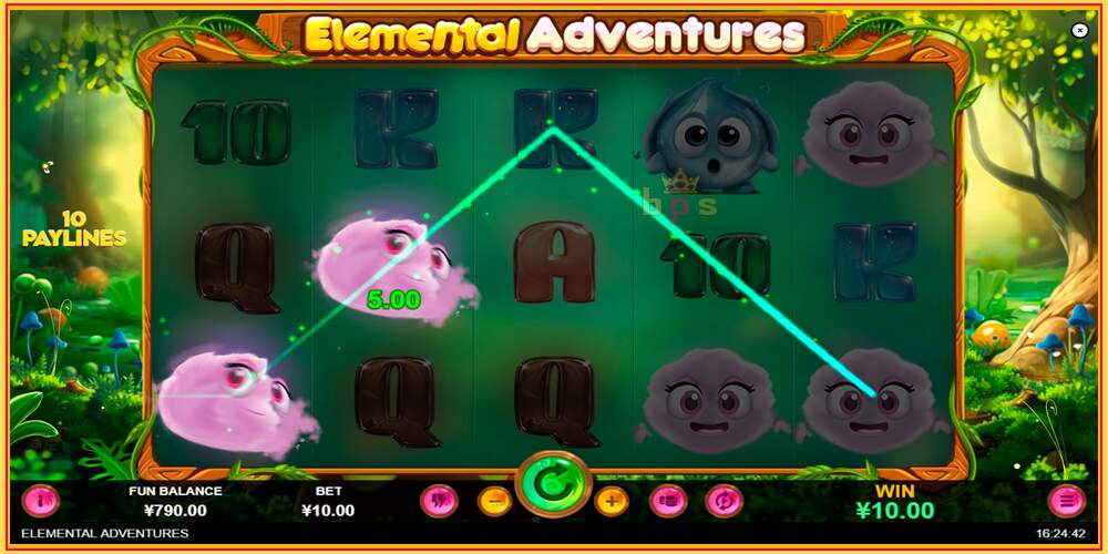 Игровой слот Elemental Adventures