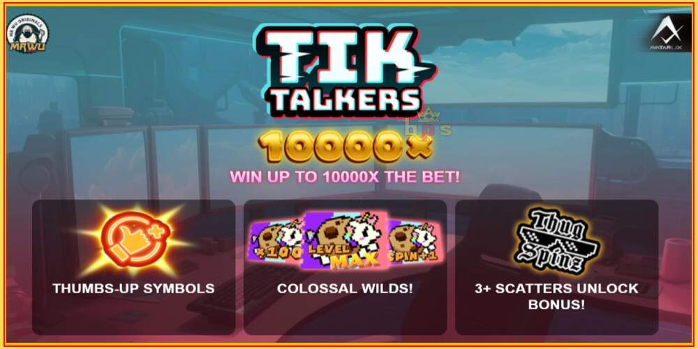 Игровой слот Tik Talkers