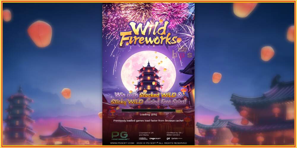 Игровой слот Wild Fireworks